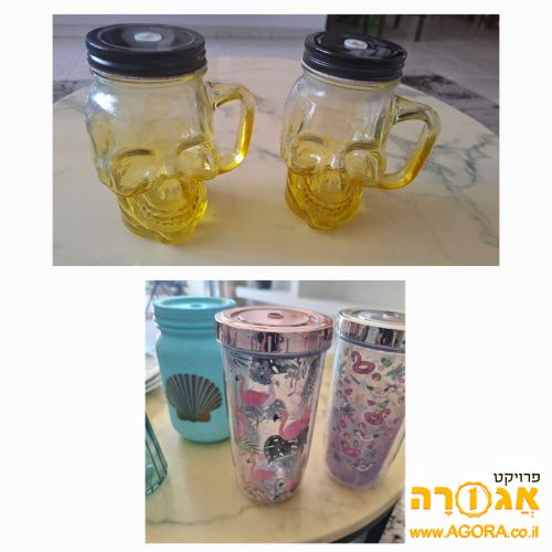 כוסות ללא קש