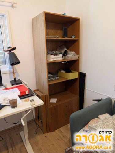 ספרייה עץ מלא