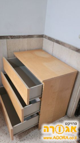 שידת איקאה 3 מגירות