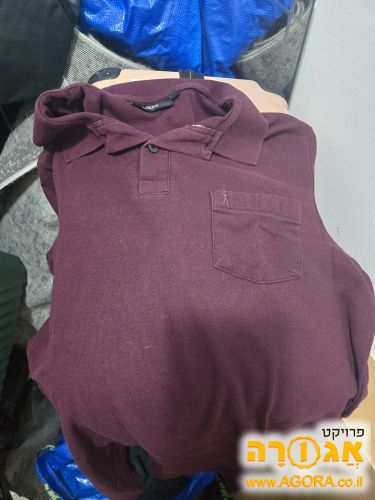 שתי חולצות פולו מדיום לגבר