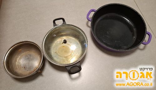 שלושה סירים למסירה, כשר