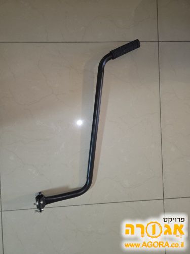 מוט דחיפה מקומר ללימוד רכיבה על אופנים
