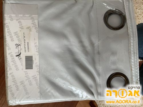 וילון 140x250 שמנת