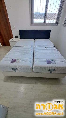 מיטה זוגית מתכווננת