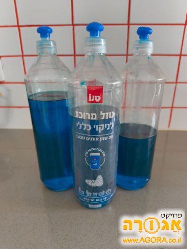 נוזל ניקוי סנו עם שמן אורנים