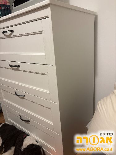 שידת בגדים 4 מגירות