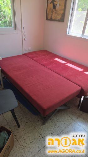 מיטה נפתחת עם ארגז מצעים