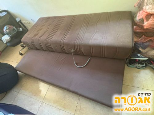 מיטת ילד/נער עם מיטת חבר נפתחת