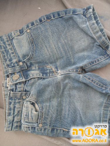 מכנס קצר גינס מידה 24m