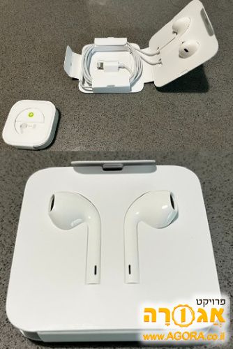 אוזניות EarPods חיבור lightning