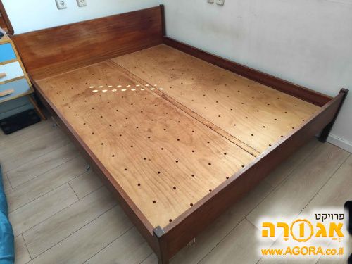 בסיס מיטה מעץ מלא 150*200 ס"מ
