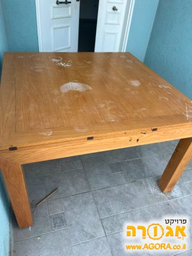 שולחן אוכל עץ מלא
