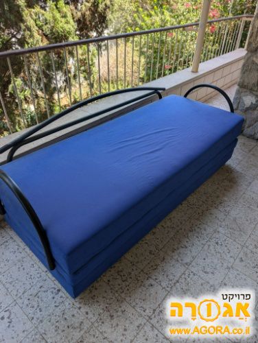 מיטה/ספה נפתחת לשתי מיטות עם ארגז מצעים