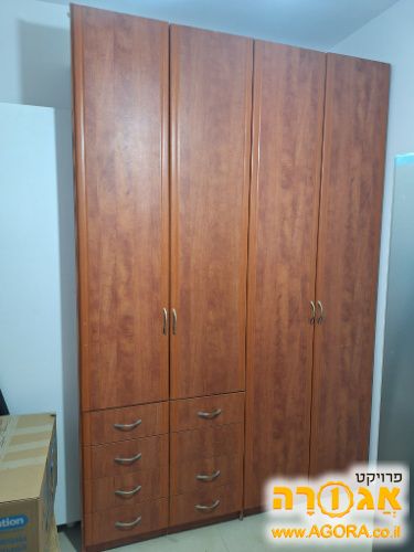ארון בגדים גדול 4 דלתות