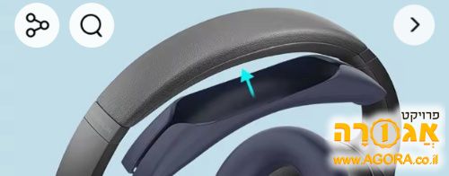 כריות סיליקון לקשת לאוזניות סוני xm 4