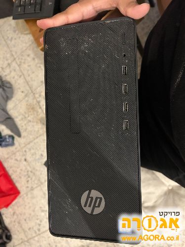 מחשב נייח HP + מסך
