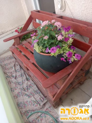 ספסל לגינה מרפסודות
