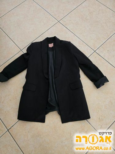 זקט שחור אשה מידה m