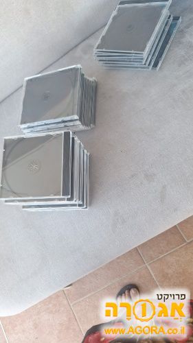 קופסאות דיסקים חדשות ריקות
