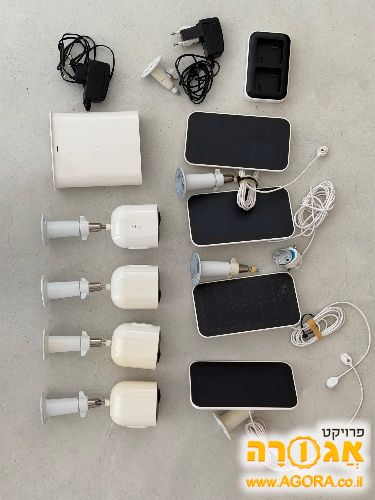 מערכת מצלמות אבטחה סולאריות