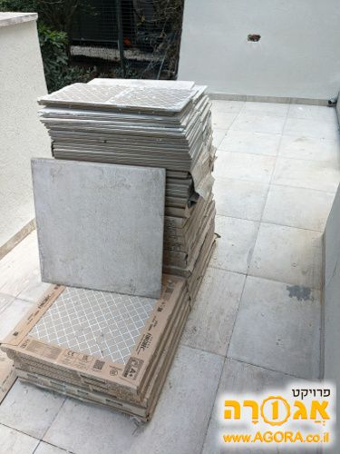 16 מ"ר אריחים איטלקיים חדשים