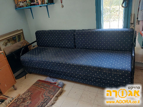 ספה נפתחת לשתי מיטות + ארגז מצעים