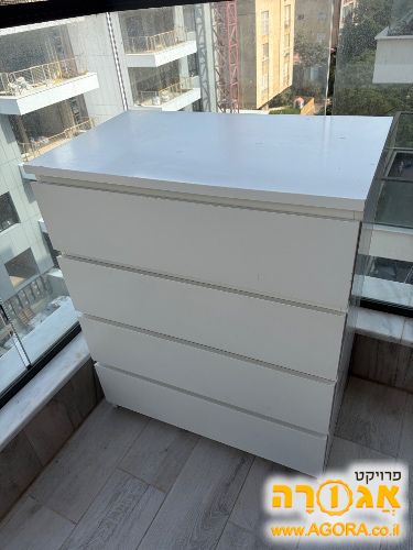 שידת 4 מגירות איקאה