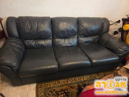 3 כורסאות עור
