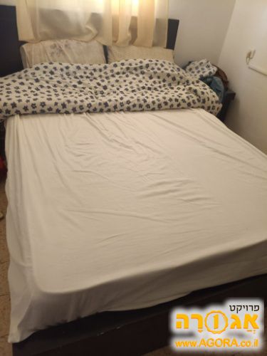 מיטה זוגית כולל ארגז ושידות