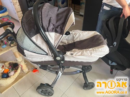 עגלה לתינוק וסל קל