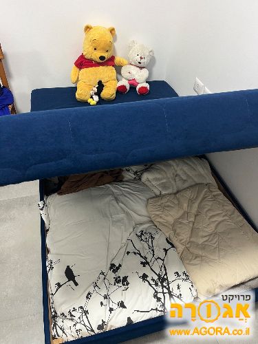 מיטה וחצי איכותית + ארגז מצעים