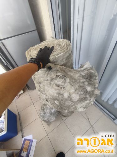 בידוד לגבס - צמר סלעים
