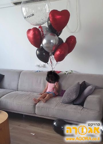 ספה באורך 3 מטר בצבע אפור