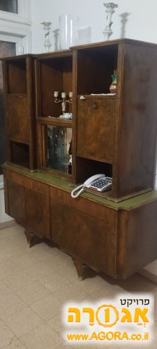 מזנון וינטאג' מעץ מלא