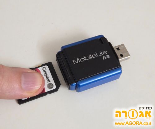 קורא כרטיסי זיכרון SD, SDXC, MicroSD