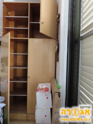 ארון חום 2 דלתות