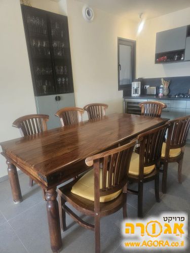 שולחן מטבח+כיסאות