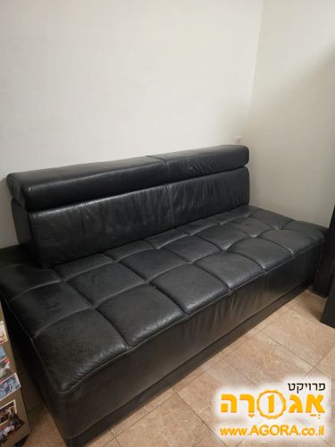 ספה מעור איטלקי