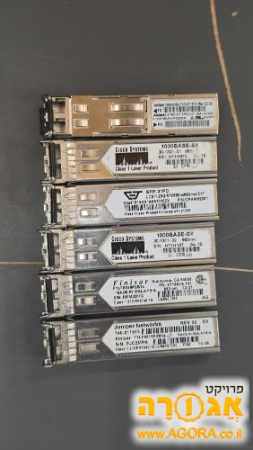 6 יחידות ג'יביקים SFP SX
