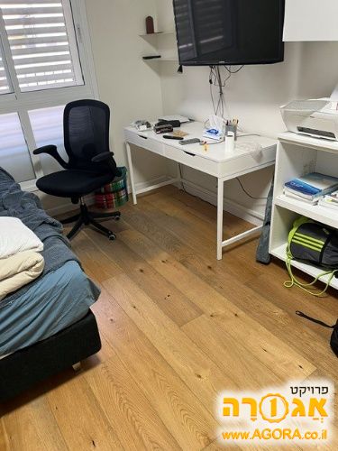 שולחן עבודה למסירה עם 2 מגרות