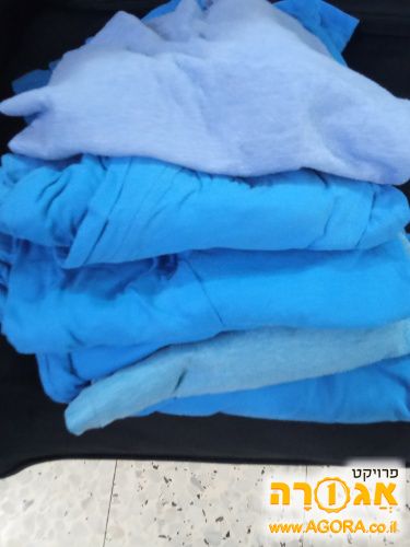 חולצות טריקו חלקות שרוול ארוך מידה xl