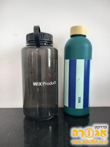 בקבוקי מים של wix