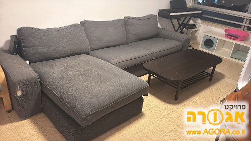 ספה עם שזלונג