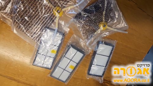 פילטרים ומברשות מקוריות וחדשות של Irobot