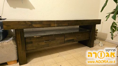 מזנון עץ לא מלא 2 מטר