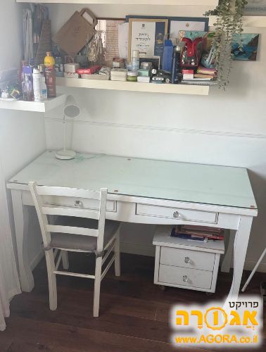 שולחן כתיבה מעץ מלא
