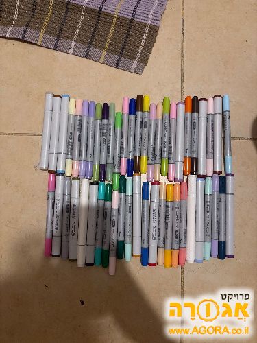 טושים איכותיים על בסיס אלכוהול