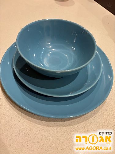 סט צלחות וכוסות אספרסו