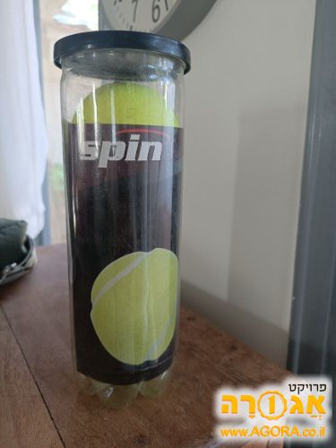 כדורי טניס באריזה חדשים