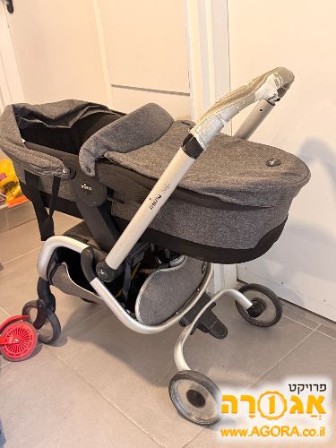עגלת אמבטיה עם טיולון